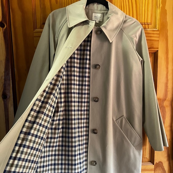 Sezane Clyde Trench Coat Light Beige EU 36 US 4 NWOT - Picture 4 of 8